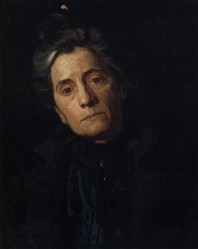 托馬斯 伊肯斯 Portrait of Susan MacDowell Eakins, The Artist Wife